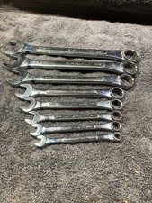 SK PROFESSIONAL TOOLS 8 Piece Combo Wench Set,Steel,Chrme,Stnrd, made in USA