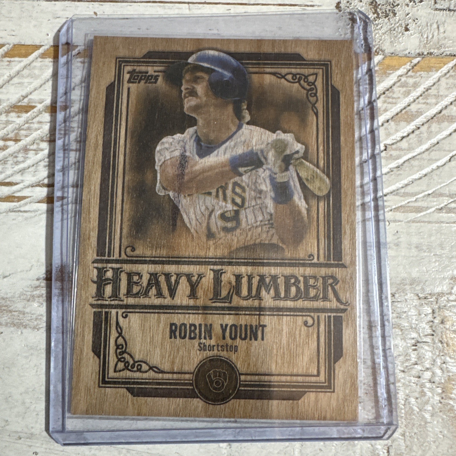 2025 Topps Update Robin Yount Heavy Lumber Case Hit