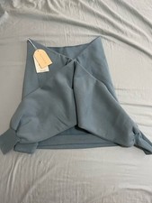 Blogilates Women's Dance Studio Off the Shoulder Sweatshirt - Teal Blue XL