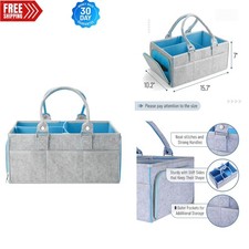 Adjustable Baby Diaper Caddy Organizer   Lightweight Portable Nursery Solution