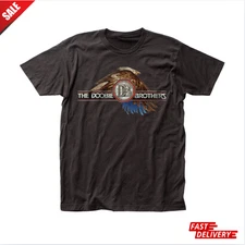 The Doobie Brothers Eagle Mens T Shirt Rock And Roll Classic Band Tee New_reprin