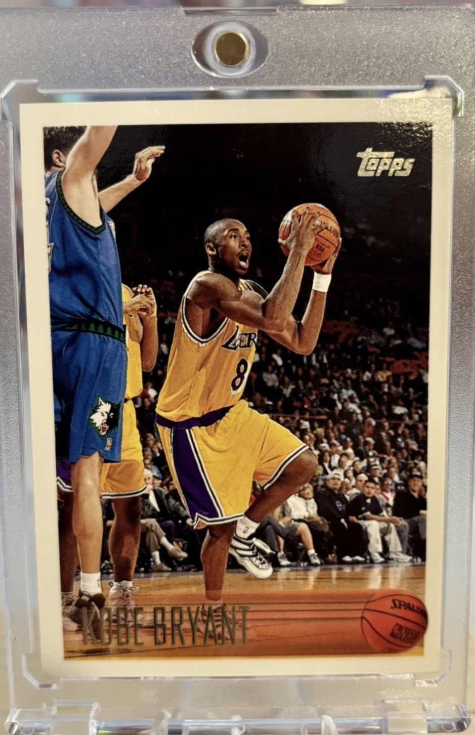Kobe Bryant 1996-97 Topps 138 ROOKIE RC, grade worthy card