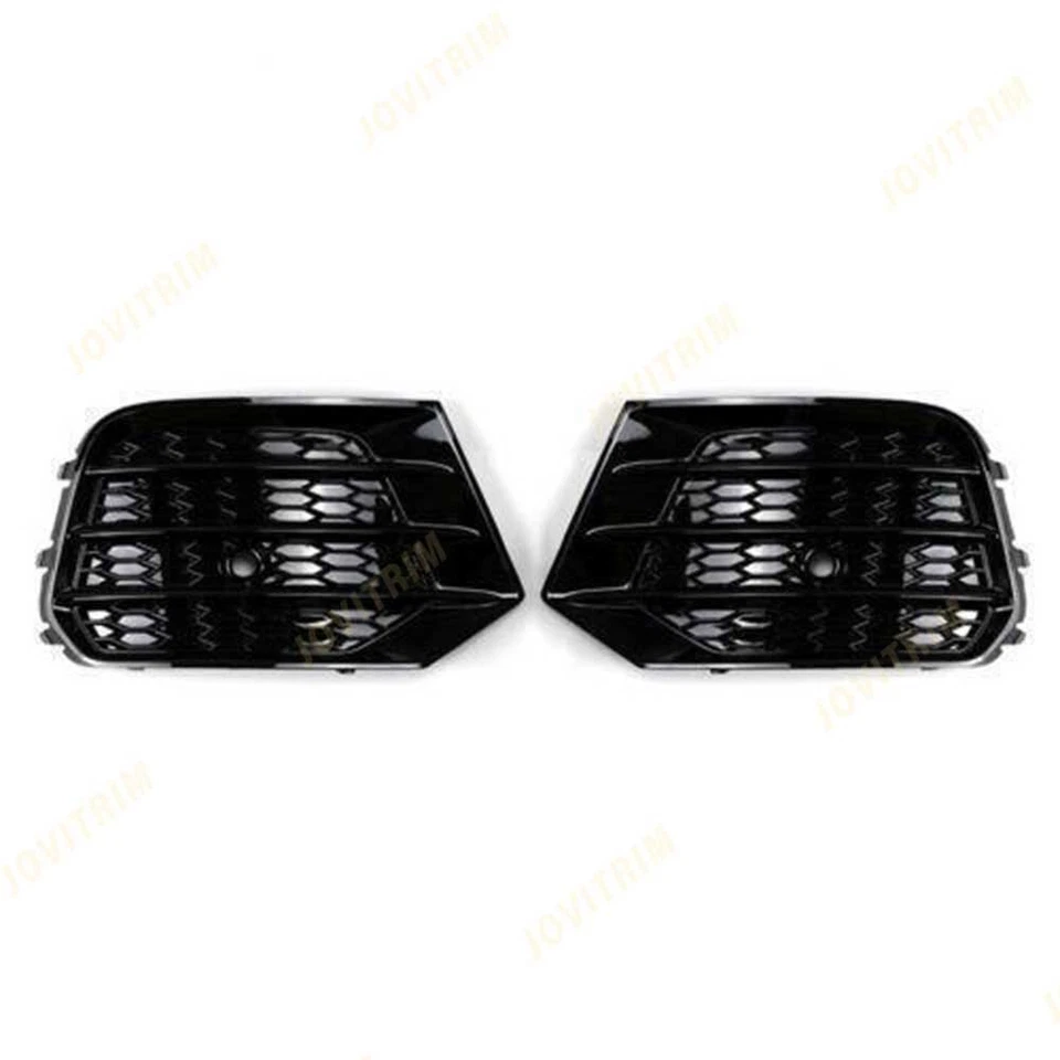 For Audi Q3 2016-2018 Audi Q3 Fog Light Grill Front Honeycomb Grille Black Foto 2 de 4