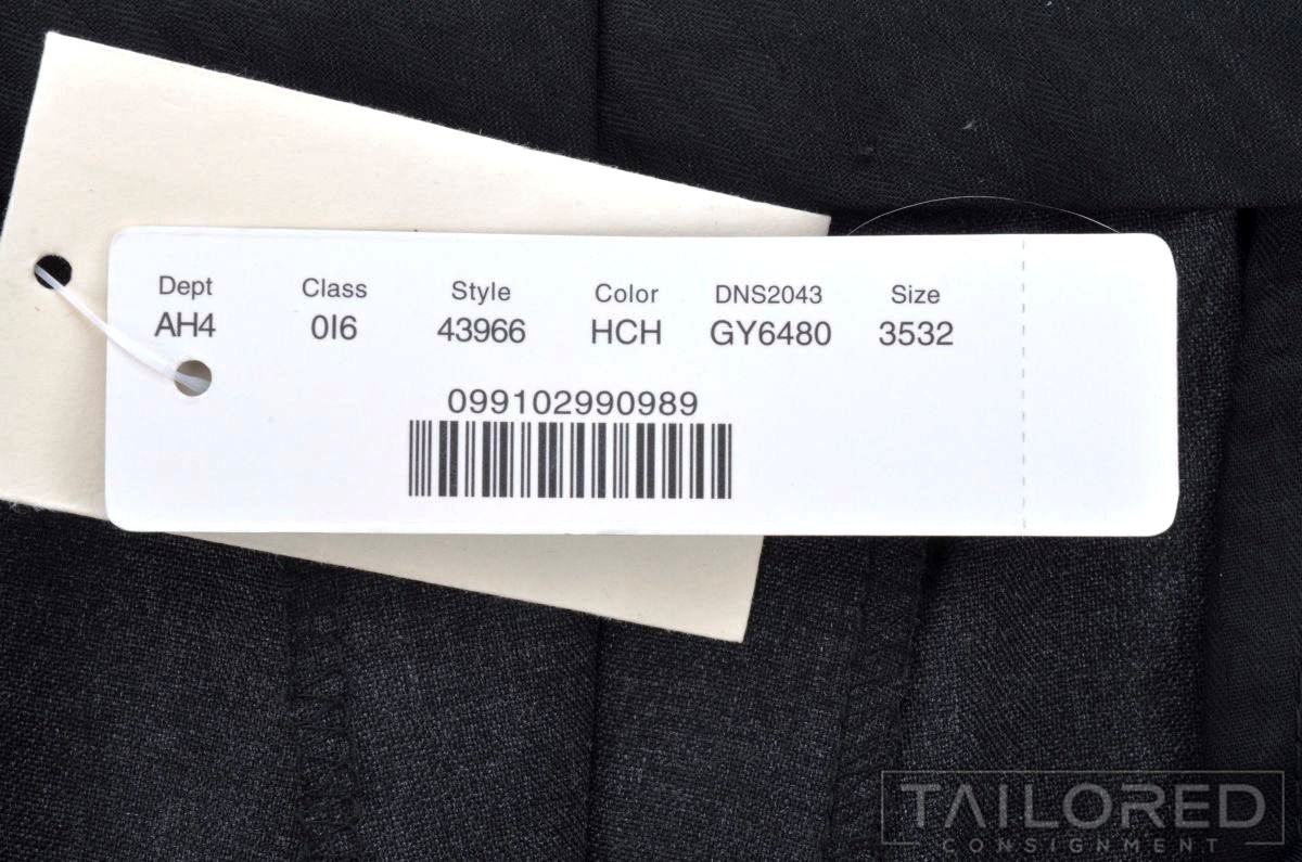 J.CREW Solid Gray 100% Wool Jacket Pants SUIT Men… - image 9