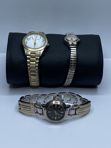 PARIS DELON WESTCLOX WALTHAM MXD MODELS Analog Ladies' St. Steel Watch Lot of 3 - Picture 3 of 8