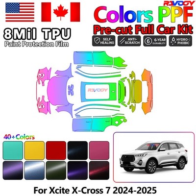Color Precut PPF Paint Protection Film For Xcite X-Cross 7 2024-2025