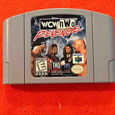 WCW nWo Revenge Nintendo 64 N64 Tested Working Authentic Cartridge Only