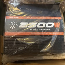 2500-Watt car Power Inverter 12V to 110V /120V, 2000 watt invertor for RV read