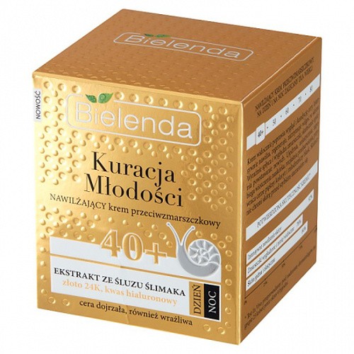 Bielenda Kosmetyki Naturalne Sp. Z O.o. S.k. Bielenda Kuracja MåOdoåCi Moisturizing Anti-Wrinkle Cream 40+ - 50Ml - Image 4