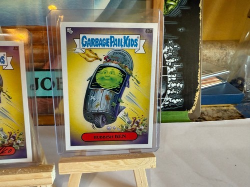 RARE! GARBAGE PAIL KIDS, 35th Ann.-Joe Simko autograph-Rubbish Ben (#7/50)! WOW! - Picture 3 of 9