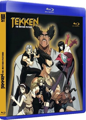Tekken The Motion Picture Blu-Ray Eng Dub/ Eng, Spa Subs AI Restore PRE-ORDER PR