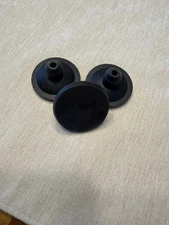 SALADMASTER RUBBER FEET REPLACEMENTS 1/4" ROUND HOLE