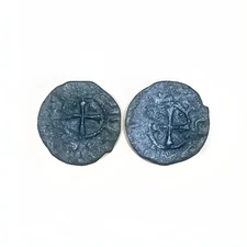 Armenia . Baronal period , Roupen I AD 1080-1085. AE Pogh. Rare