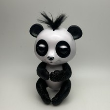 Fingerlings Panda WowWee Black White Collectible Toy Figure Interactive WORKS