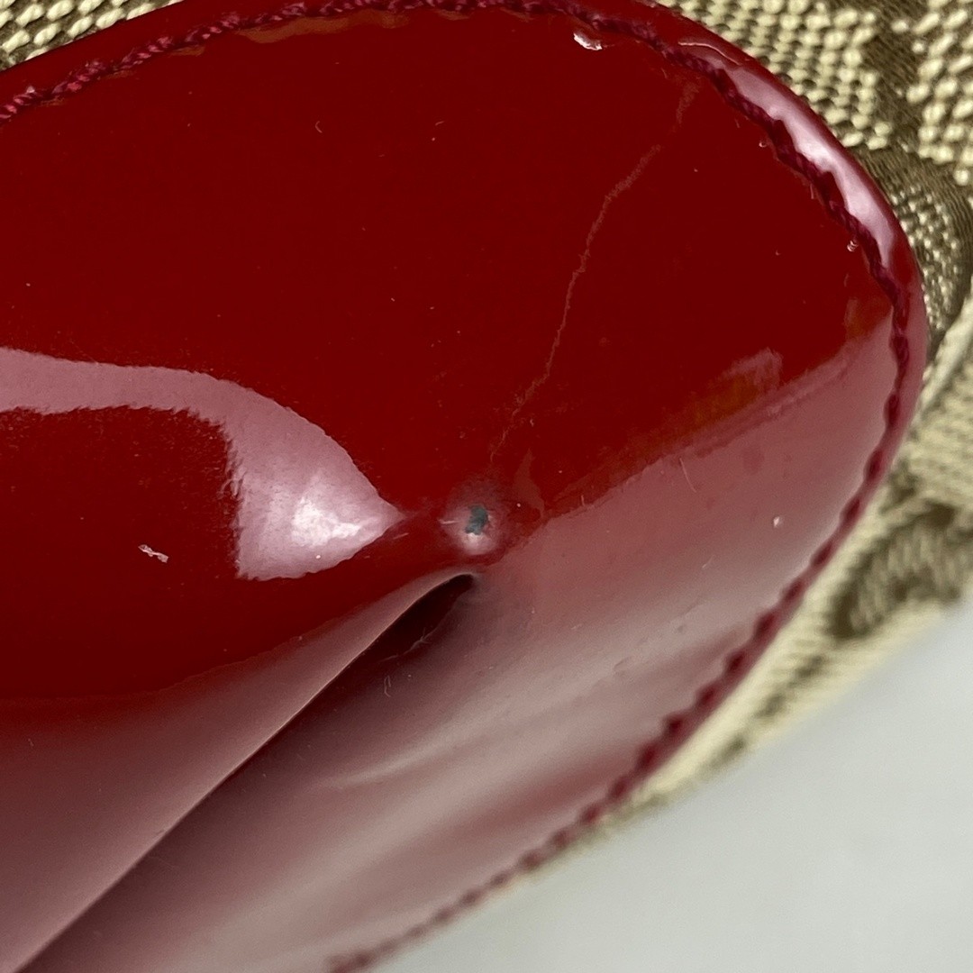 Gucci Bamboo Tote Bag GG Monogram Elephant Embossed Used thumbnail 3