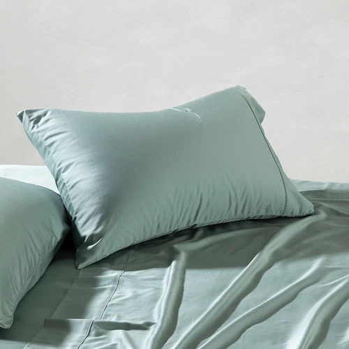 New Habitat 400TC Bamboo Cotton Standard Pillowcase Pair - Picture 5 of 6