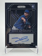 Thomas Szapucki 2022 Panini Prizm Rookie RC Auto ( Mets )