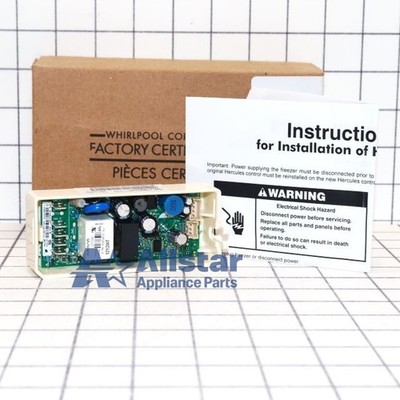 Whirlpool Refrigerator User Control and Display Board W11441625