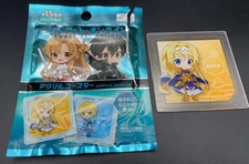 Sword Art Online Acrylic Coaster Daiso Alice
