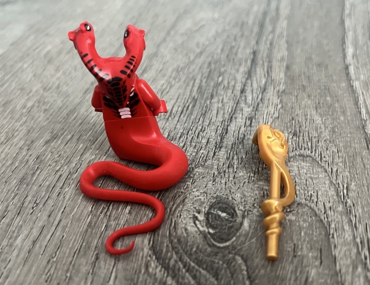 LEGO Ninjago Fangtom Minifigure Red 2 Headed Snake NJO049