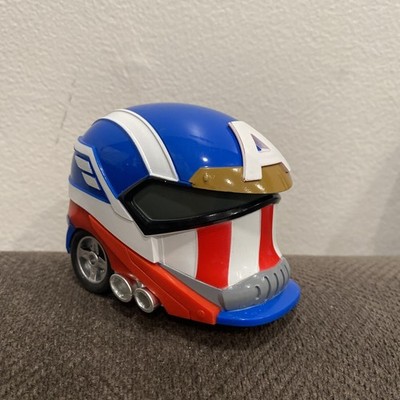 Jam'N Helmet Hedz Marvel Friction Vehicles Captain America