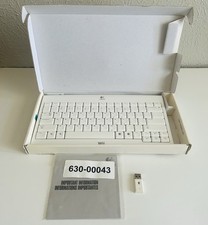 Nintendo Wii Logitech Cordless Wireless Keyboard in Box CIB