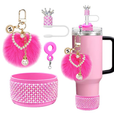 #ad 4Pcs Stanley Cup Accessories Set for Stanley Cup 40oz amp; 30oz Tumbler Travel $20.99