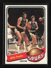 1979-80 Topps #22 Billy Paultz San Antonio Spurs EX ** SURFACE WEAR **