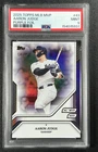 AARON JUDGE PSA 9 2025 TOPPS NOW MVP COLL #43 PURPLE FOIL 54/75 YANKEES