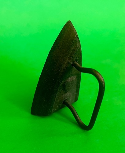 Vintage Antik Miniatur Gusseisen 3" Eisen Klein Mini Kinder Spielzeug Kleidung Eisen