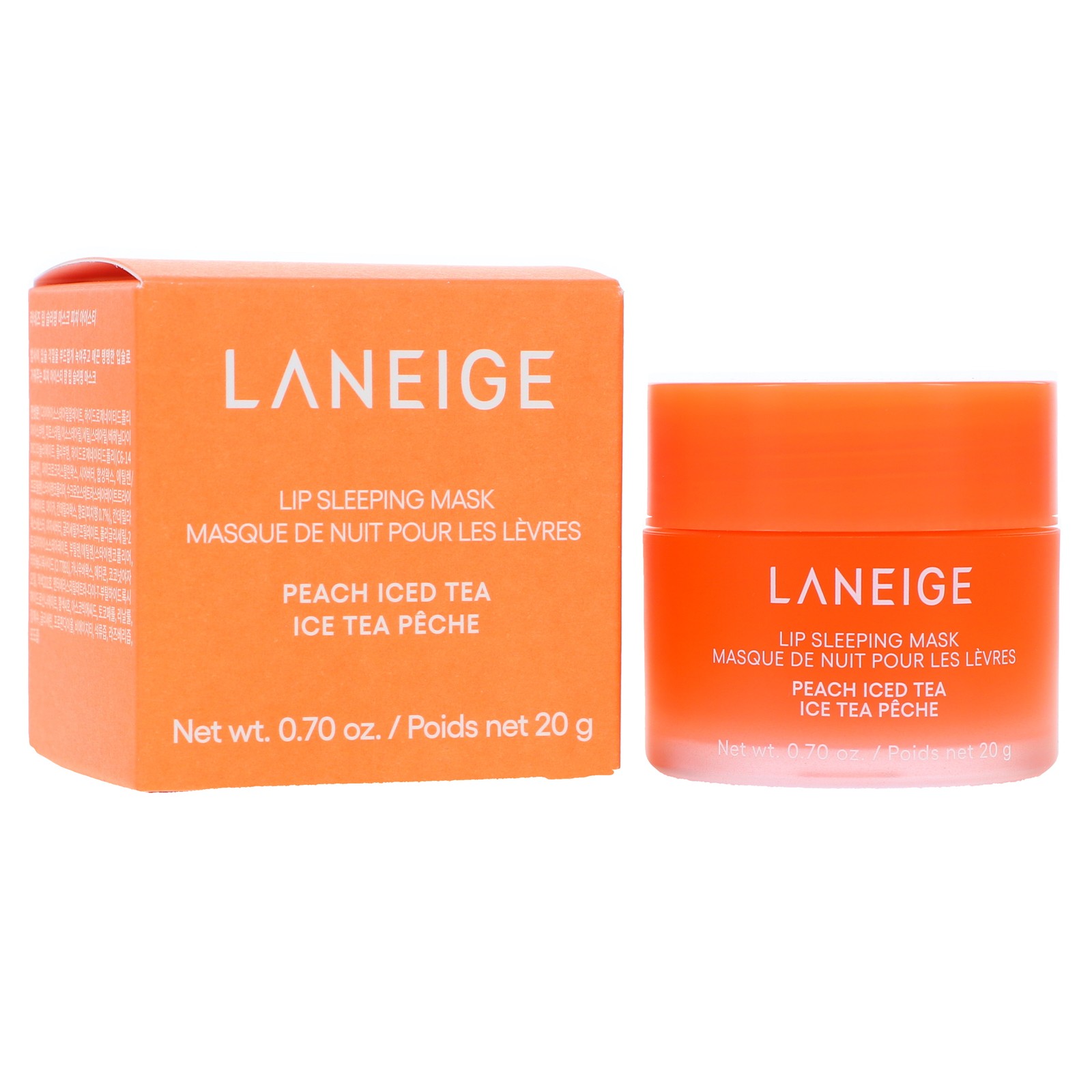 LANEIGE Lip Sleeping Mask Peach Iced Tea 0.7 oz