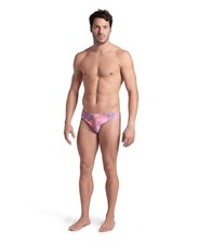 Badehose ARENA Herren Allover Slip Schwimmhose Gr&ouml;&szlig;e M Blau 12345
