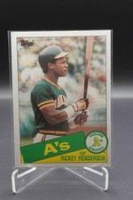 Rickey Henderson  1985, Topps  #115, Mint  condition _4819