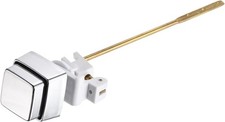 Adjustable Universal Toilet Flush Handle - Chrome Brass Side Mount Design