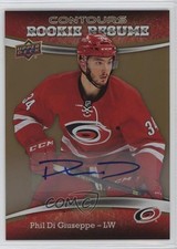 2015 Upper Deck Contours Rookie Resume Gold Rainbow Phil Di Giuseppe Auto 10ea