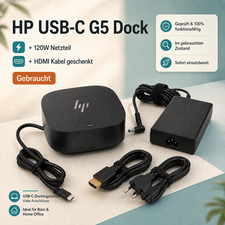 HP USB-C G5 Essential Dock Dockingstation ink...
