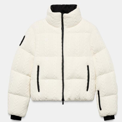 ZARA 2025 NUEVO CON ETIQUETAS. CHAQUETA ACOLCHADA ESQUÍ PLUMÓN POLAR CRUDO. 8073/047/712