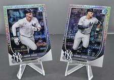 2025 Bowman Chrome - Aaron Judge #99 Mojo Refractor Image Variation + Base Mojo