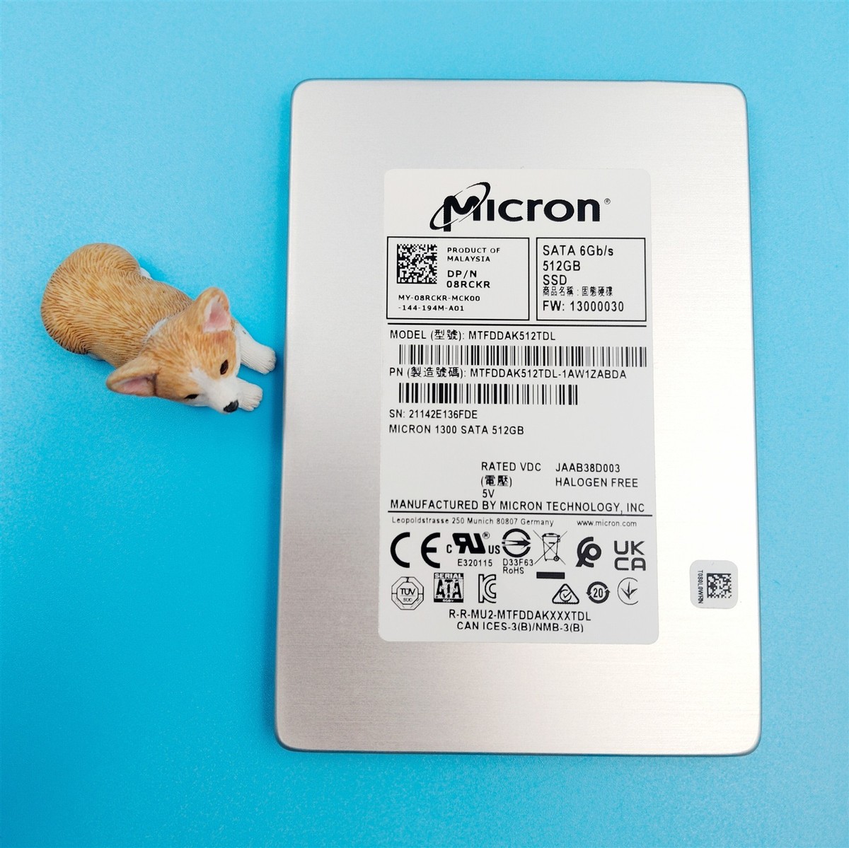 Dell 512GB SATA 6Gb/s 2.5