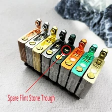 For Zippo Lighter Metal Fuel Saving Gasket Anti-Volatile Sealing Flint Storage