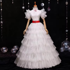 Victoria Light Pink Short Sleeves Wedding Dresses Scoop Neck Satin Bridal Gowns