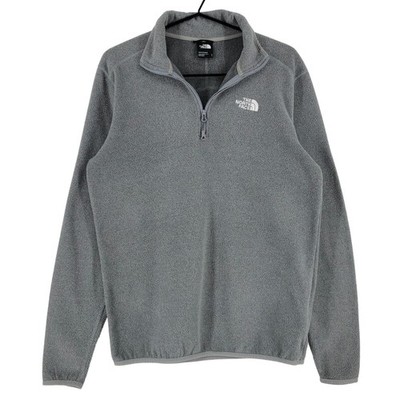 The North Face 1/4 Zip Neck Fleece Pullover Fleece Sweatshirt Herren Größe S