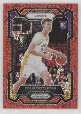 2023-24 Panini Prizm Red Sparkle Prizm Colin Castleton #287 00rs