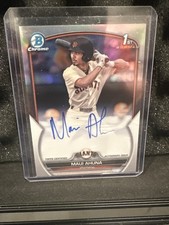 2023 Bowman Draft - Chrome Prospect Autograph Maui Ahuna Refractor /499 (AU, RC)
