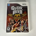 Guitar Hero: Aerosmith (Nintendo Wii) Complete w/ Manual CIB