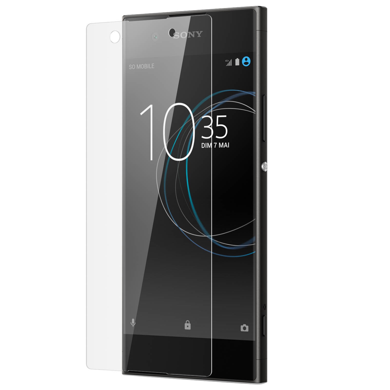 Vitre verre trempe Xperia XA1 film protection ecran 9H