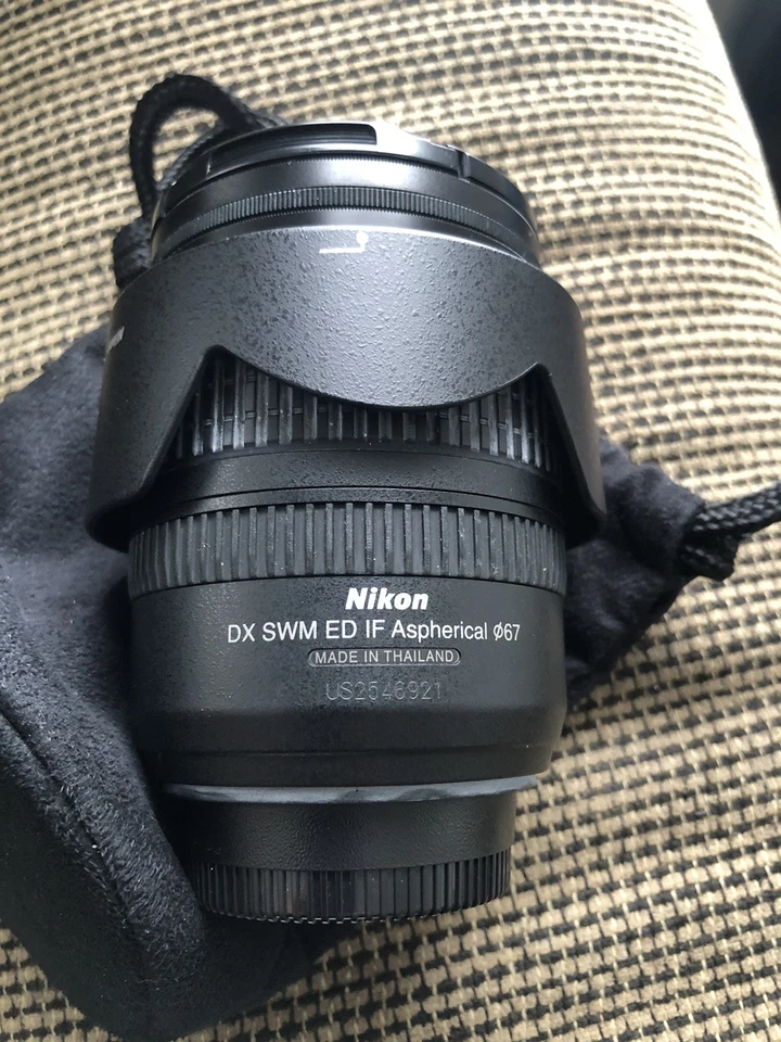 Objetivo Nikon AFS 18-70mm Nikon d40,50,60,3000,3100,3200,7000,7100,7200 Foto 3 de 4