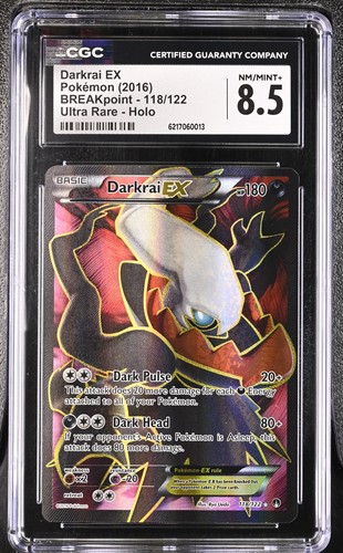 Darkrai-EX graded CGC 8.5 for sale on eBay