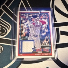 Topps 2026 Series 1 Major League Material Roman Anthony Relic Red Sox #MLM-RAN