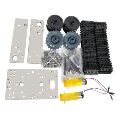 Tank Chassis DIY Smart Roboter Car Chassis Für Kinder Hobbyisten Wettbewerbe